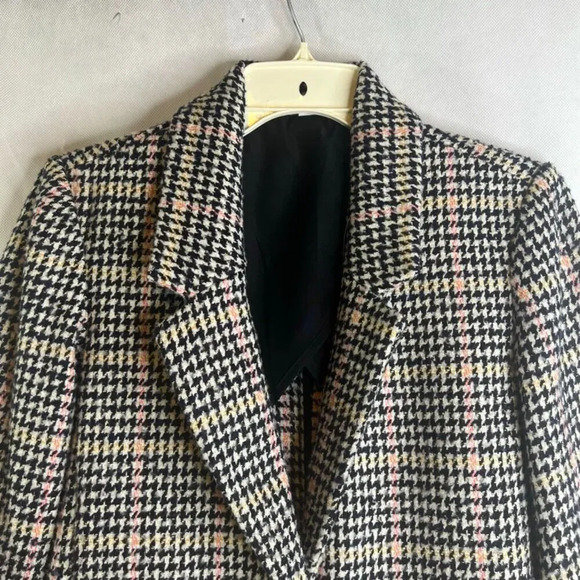 Old Navy Colorful Houndstooth Blazer Jacket Size XS‎ - Picture 3 of 9